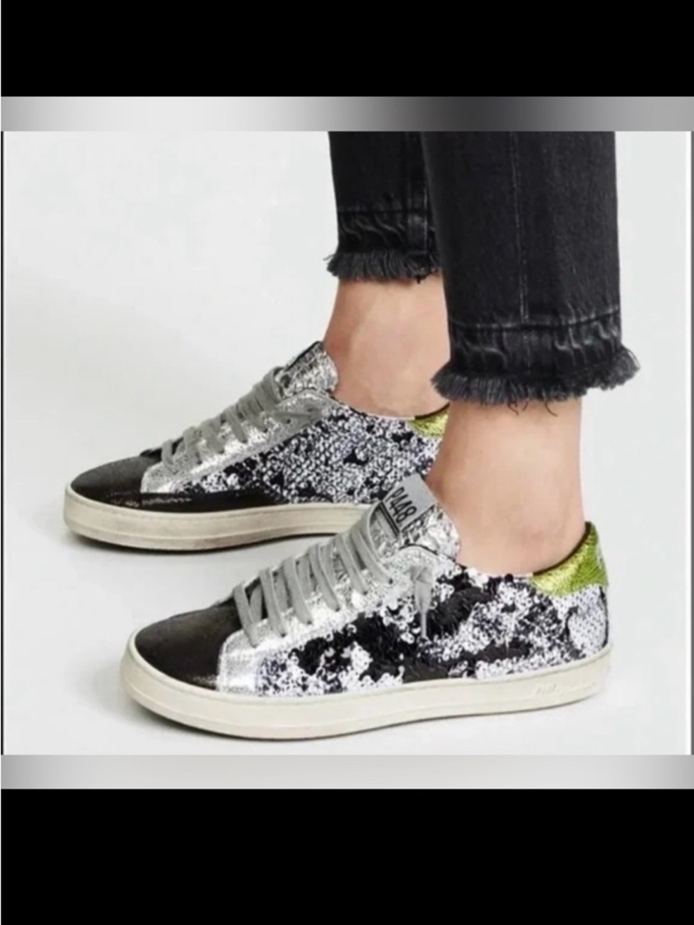 P448 Sequin Sneakers